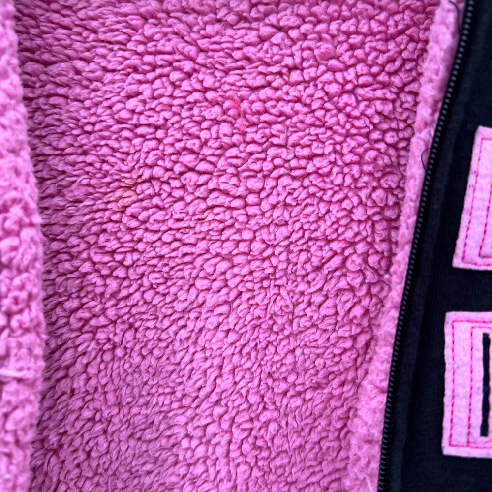 ⬇️Harley-Davidson Kids Jacket Size 10/12 (Girl’s Size) Color Pink/Black - Picture 5 of 12